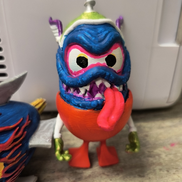 Alein Monster Fink Ed Roth Custom Culture Inspired Monster And Evil Eye Rocket